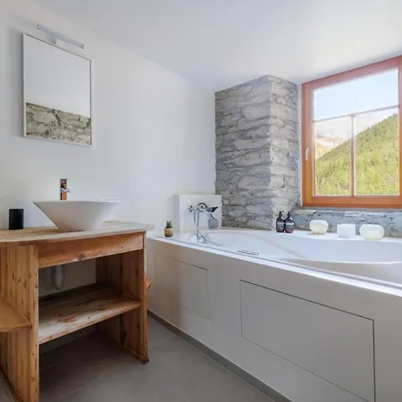 Stegmatte Triplex Appartement-fewo 8-bettwohnung By Interhome Apartment Saas-Fee